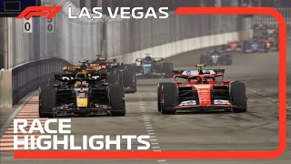 F1® 24 2024 Las Vegas Grand Prix Race Highlights [upl. by Strephon]