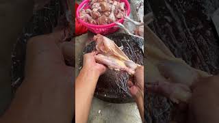 Mudah dan cepa potong daging ayam shortvideo [upl. by Netsrek]