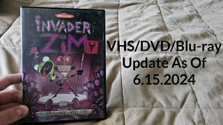 VHSDVDBluray Update As Of 6152024 [upl. by Ahsatniuq]