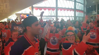 Edmonton Oilers VS Anaheim Ducks Game 6  VLOG [upl. by Hnahym877]