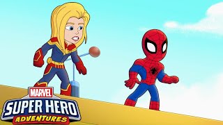 Aventuras de los superhéroes de Marvel  En el espacio remoto  shorts  Marvel HQ España [upl. by Tsyhtema]