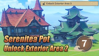 Genshin Impact Unlock Exterior Area 3 Serenitea Pot [upl. by Nnaear264]