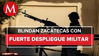 Despliegan militares de élite en Zacatecas tras asesinato de general de la Guardia Nacional [upl. by Edmunda]