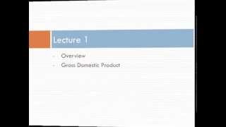 Intermediate Macroeconomics Chapter 3 Lecture 1 [upl. by Noitsirhc]