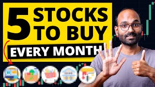 5 Stocks To Buy Now Every Month For Long Term  Best Stocks For SIP  Your Everyday Guide [upl. by Wright405]