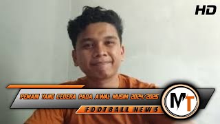 5 Pemain Yang Cedera Parah Pada Awal Musim 20242025 [upl. by Llatsyrc]