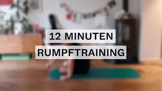 12 Minuten Rumpftraining begleitende Übungen zu deinem Lauftraining [upl. by Marice]