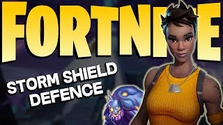 PLANKERTON STORM SHIELD DEFENSE  Fortnite Save the World Quest with Legendary Hero [upl. by Neelya]