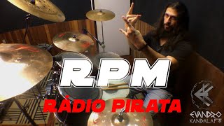 RPM  Rádio Pirata Drum Cover [upl. by Atis]