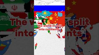 World is split into continent and their are seven in all india youtubeshorts world [upl. by Kamaria68]