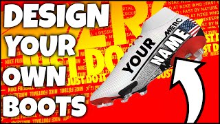 How To Design Your Own NIKE Boots Feat CR7 Mbappe Sancho Neymar amp Hazard [upl. by Irret]