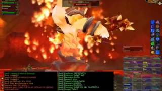 Nightmares Asylum vs Ragnaros WoW Vanilla [upl. by Stine]