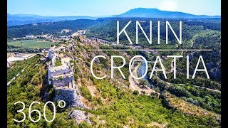 Knin in 360°  Pointers Travel DMC  Croatia [upl. by Anauqed]