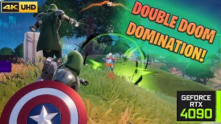 Double Doom Domination Unleashing Dr Dooms Wrath in fortnite [upl. by Sioux570]