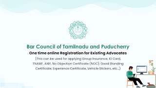 One time online Registration for Existing Advocates [upl. by Aihsi461]