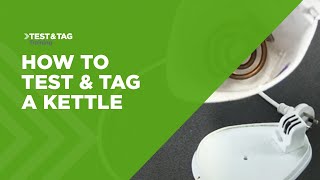 How to Test and Tag a Kettle [upl. by Teddy573]