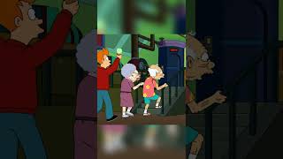 Farnsworth Meeting His Parents 😱 shorts futurama [upl. by Elora]