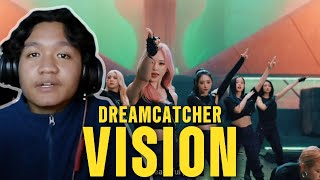 REACTING TO Dreamcatcher드림캐쳐 VISION MV [upl. by Yendroc]