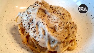 Spaghetti Cacio e Pepe  Con questa ricetta vi verranno sempre cremosi [upl. by Richarda]