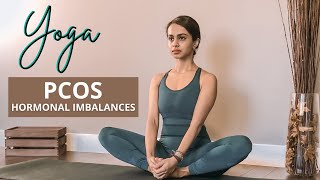 Yoga For PCOS Hormonal Imbalances amp Irregular Periods  Part 1  Effective Asanas for Cure [upl. by Baptist972]