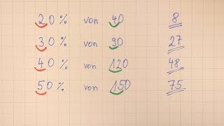 Prozentrechnung im Kopf  Kein Problem mit diesem Trick   Lehrerschmidt [upl. by Nay973]