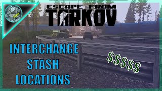 INTERCHANGE STASH RUN ESCAPE FROM TARKOV  MAKE MILLIONS WITH STASHES [upl. by Seadon]