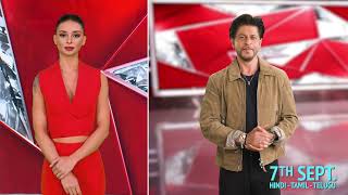 AI Sana amp Shahrukh Khan Interaction PROMO AI Anchor Sana Exclusive Conversation With Shah Rukh Khan [upl. by Okihsoy]