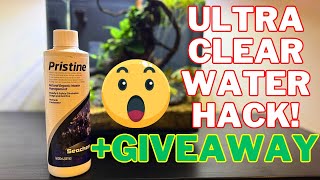 Seachem Pristine Review  How to Clear Aquarium Water  GIVEAWAY [upl. by Airotciv132]