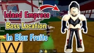 BOSS LA EMPERATRIZ de la ISLA en BLOX FRUITS [upl. by Birdie]