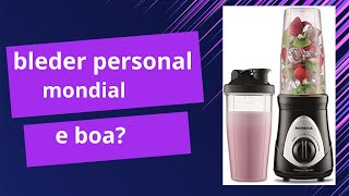 Personal Blender Mondial PretoPrata 300W 110V  DG01 [upl. by Eah]