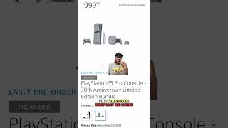 Advice on Waiting for a PS5 Pro Restock PS5Pro Scalpers Restock LimitedEdition Sony Gaming [upl. by Arda]