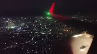 Night landing at Manila  Philippines AirAsia A320 [upl. by Vena324]