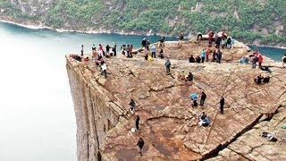 PREIKESTOLEN  Pulpit Rock  Norway Fjords  STAVANGER  El Púlpito Noruega fiordos [upl. by Nonnac]