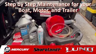 Maintain your Boat Motor and Trailer [upl. by Enaxor]