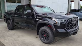 2024 Toyota Tundra TRD Pro in Midnight Black Metallic [upl. by Whatley]