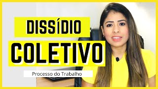 DISSÍDIO COLETIVO  Conceito  Classificação  Competência  Legitimidade [upl. by Lenoel]