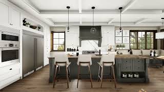 Classic Kitchen render from VORTEK Studio3D with VORTEK Spaces [upl. by Gerstein366]