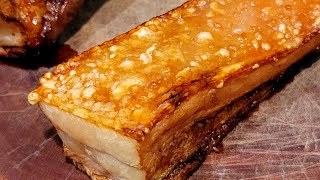 Crispy Pork Belly Air Fryer Recipe [upl. by Micco134]