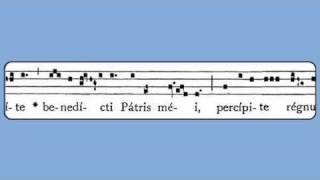 Venite Benedicti Wednesday in Easter Week Introit [upl. by Calendre]