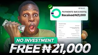 Free App Paid Me ₦21000 for free without investment How To Make Money Online In Nigeria for free [upl. by Hake]