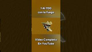 HACIENDO UN 1 AL 700 CON LA FRUTA FUEGO EN BLOX FRUITS 🔥🔥 roblox bloxfruits games robloxedit [upl. by Snapp]