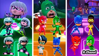 PJ Masks Team CATBOY vs OWLETTE vs GEKKO vs LUNA GIRL [upl. by Demetre]