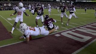 Arch Manning runs for Texas TD on 4th down vs Texas AampM  ESPN College Football [upl. by Inajna]