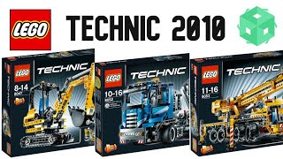 LEGO Technic 2010 [upl. by Lleuqar]