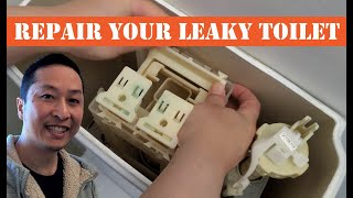 StepbyStep Guide Repairing a Leaking Toilet Cistern by Replacing the Washer [upl. by Illek]