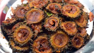 Very Simple and Crispy Bitter Gourd Fry Pavakkai Fry Karela Fry [upl. by Sissy]