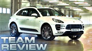 Porsche Macan Turbo Team Review  Fifth Gear [upl. by Alliuqaj723]