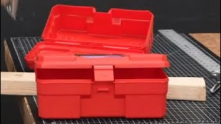 Akro Mils 12 Inch ProBox Plastic Toolbox for Tools Review The Good The Bad Acro Mils Tool box [upl. by Ohnuj]