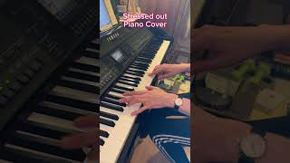 How I Practice Stressed outTwenty One Pilots on pianopianotiktokshortsvideoviralvideopianocove [upl. by Asusej]