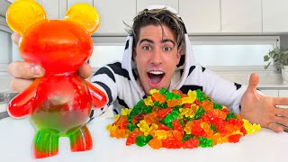 HACIENDO EL OSITO DE GOMITA MAS GRANDE DEL MUNDO  OSITO GOMINOLA GIGANTE  GIANT GUMMY [upl. by Avuha962]